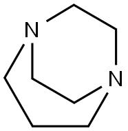 1,5-ジアザビシクロ[3.2.2]ノナン 化学構造式
