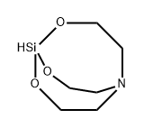2,8,9-トリオキサ-5-アザ-1-シラビシクロ[3.3.3]ウンデカン 化学構造式