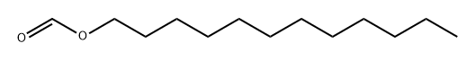 ぎ酸ドデシル 化学構造式
