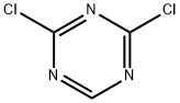2,4-Dichloro-1,3,5-triazine Struktur