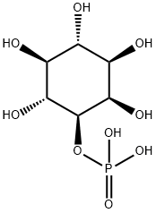 {[(2S,3R,4R,5S,6S)-2,3,4,5,6-ペンタヒドロキシシクロヘキシル]オキシ}ホスホン酸 化学構造式