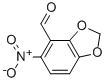 5-NITRO-1,3-BENZODIOXOLE-4-CARBALDEHYDE Struktur