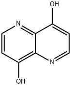 1,5-萘啶-4,8-二醇, 28312-61-0, 结构式