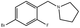 283173-83-1 1-(4-溴-2-氟苯甲基)吡咯烷