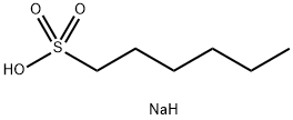 1-己烷磺酸钠,2832-45-3,结构式