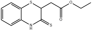 ETHYL 2-(3-THIOXO-3,4-DIHYDRO-2H-1,4-BENZOTHIAZIN-2-YL)ACETATE Struktur
