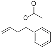 1-PHENYL-3-BUTEN-1-OL ACETATE Struktur
