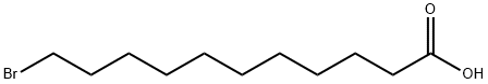 11-Bromoundecanoic acid Struktur