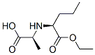 N-[(S)-1-Carbethoxybutyl]-(S)-Alanine 结构式