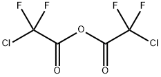 クロロジフルオロ酢酸無水物 化学構造式