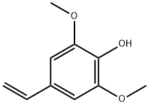 Phenol, 4-ethenyl-2,6-dimethoxy- Struktur