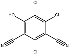 CHLOROTHALONIL-4-HYDROXY Structure