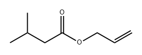 ALLYL ISOVALERATE Struktur