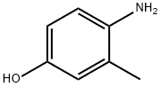 4-Amino-3-methylphenol  Structure