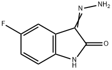 5-Fluoro-3-hydrazonoindolin-2-one Struktur