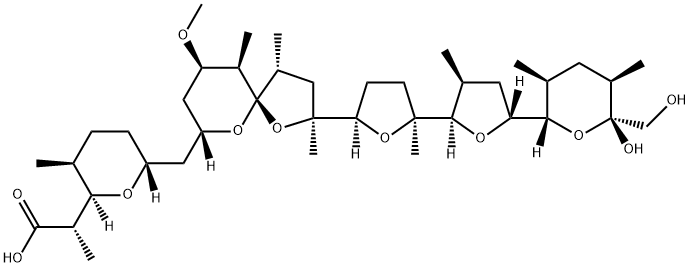 尼日利亚菌素, 28380-24-7, 结构式
