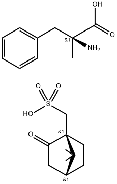 L-alpha-Methylphenylalanine Struktur