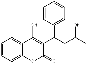 3-[α-(2-Hydroxypropyl)benzyl]-4-hydroxycouMarin 结构式