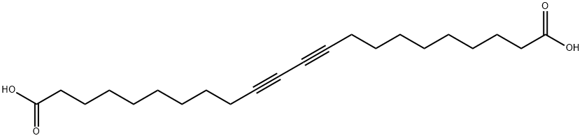 10,12-二十二碳二炔二酸,28393-02-4,结构式