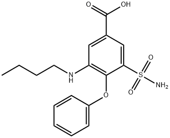 Bumetanide Structure