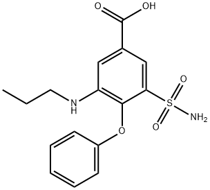 N-Desbutyl-N-propyl BuMetanide Struktur