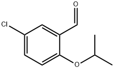 5-CHLORO-2-ISOPROPOXYBENZALDEHYDE Struktur
