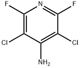 4-氨基-3,5-二氯-2,6-二氟吡啶 结构式