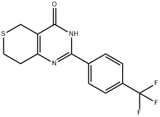 3,5,7,8-四氢-2-[4-(三氟甲基)苯基]-4H-噻喃并[4,3-D]嘧啶-4-酮