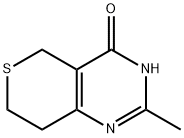 1,5,7,8-TETRAHYDRO-2-METHYL-4H-THIOPYRANO[4,3-D]PYRIMIDIN-4-ONE 化学構造式