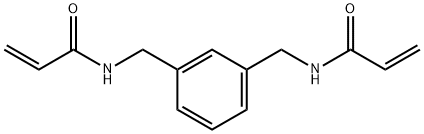 间二甲苯二丙烯酰胺,2842-63-9,结构式