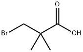3-ブロモ-2,2-ジメチルプロピオン酸 化学構造式