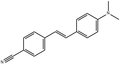 Benzonitrile, 4-[(1E)-2-[4-(diMethylaMino)phenyl]ethenyl]- Struktur