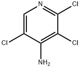 4-氨基-2,3,5-三氯吡啶, 28443-69-8, 结构式
