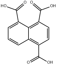 NAPHTHALENE-1,4,8-TRICARBOXYLIC ACID,28445-09-2,结构式