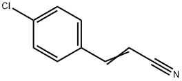 4-クロロベンゼンアクリロニトリル 化学構造式