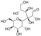 3-beta-Galactopyranosyl glucose Structure