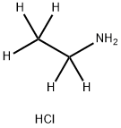 エチル-D5-アミン塩酸塩 化学構造式