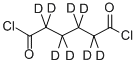 二塩化アジポイル-D8 化学構造式