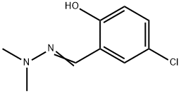 4-Chloro-2-[(dimethylhydrazinylidene)methyl]phenol, 2-(5-Chloro-2-hydroxybenzylidene)-1,1-dimethylhydrazine|4-氯-2-((2,2-二甲基肼基亚基)甲基)苯酚