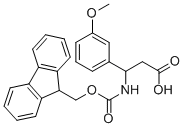 3-N-FMOC-3-(3-METHOXYPHENYL)PROPIONIC ACID, 284492-01-9, 结构式