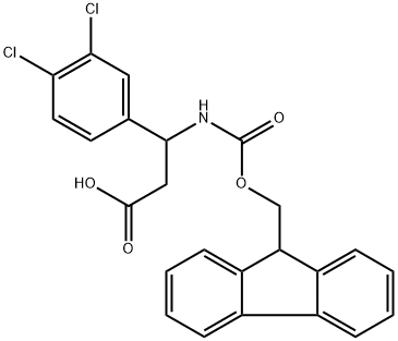 284492-13-3 3-((((9H-芴-9-基)甲氧基)羰基)氨基)-3-(3,4-二氯苯基)丙酸
