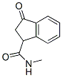 1-Indancarboxamide,  N-methyl-3-oxo-  (8CI) Structure