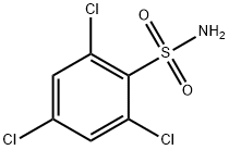 2,4,6-三氯苯磺酰胺 结构式