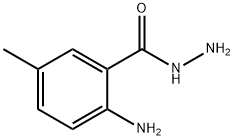 2-AMINO-5-METHYLBENZENE-1-CARBOHYDRAZIDE Structure