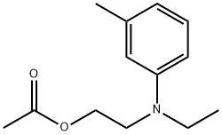 N-乙基-N-乙酰氧乙基间甲苯胺, 28462-19-3, 结构式
