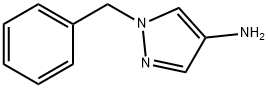 4-氨基-1-苄基吡唑, 28466-62-8, 结构式