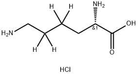 L-LYSINE-4,4,5,5-D4 HCL Structure