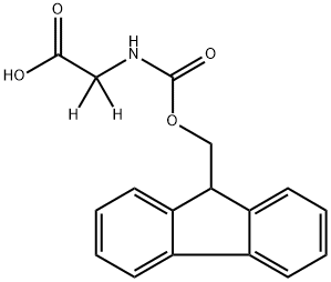 GLYCINE-2,2-D2-N-FMOC Structure