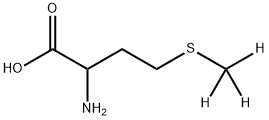 DL-METHIONINE-D3 Struktur