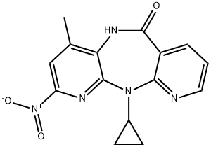 2-Nitro Nevirapine Struktur